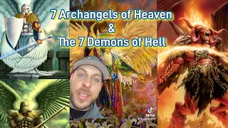 7 Archangels of Heaven, 7Demons From the Underworld #youtube #youtuber #creator @NightGod333