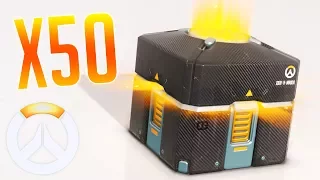 50 КОНТЕЙНЕРОВ! [ГОДОВЩИНА OVERWATCH]