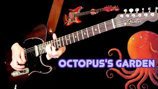 Octopus's Garden | Full Lead Guitar Cover (Including Muted Audio)