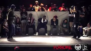 HURRICANES BATTLE-ISM 2013 TAIWAN | HIP HOP SOLO BATTLE - Bouboo VS 菜圃 (Best-16)