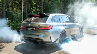 The LOUDEST 700HP BMW M3 G81 Touring EVER! Accelerations, BURNOUT, Drag Racing!