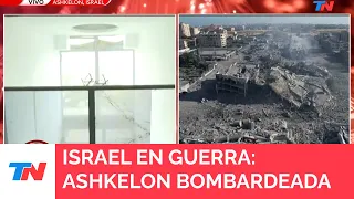 ISRAEL EN GUERRA I TN en Ashkelon, ciudad recientemente bombardeada