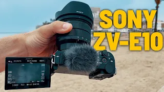 SONY ZV-E10 📸 La cámara sony APS-C LOWCOST con Pantalla Abatible