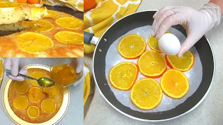 Grab the oranges and make this incredibly delicious recipe!/With 1 egg/No oven