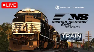 Train Sim Classic Live:  ALL NEW Searchlight Simulation NS SD70ACU