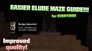 Better and improved Elude maze Guide!! | Slap Battles | NO MIDROLL ADS