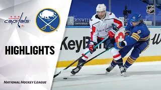 Capitals @ Sabres 1/15/21 | NHL Highlights