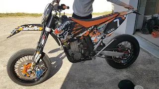 ENTRETIEN KTM 530 EXC-R 08-11