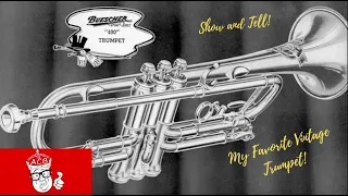 My Favorite Vintage Trumpet! The 1942 Buescher 400 225 True Tone Model -  ACB Show and Tell.