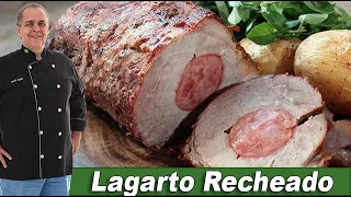 Lagarto Recheado do Chef Taico