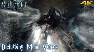 Harry Potter and the Deathly Hallows Part 1 'Disturbing Menu Voices' Walkthrough (4K)