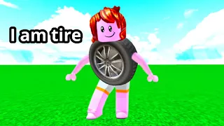 Roblox tire tumble…