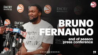 Bruno Fernando 2024 End-of-Season Press Conference