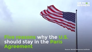 5 reasons the United States should stay in the Paris Agreement