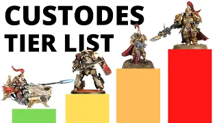 Adeptus Custodes Unit Tier List in Warhammer 40K 10th Edition - Best and Worst Units?