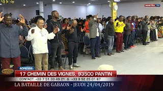 LA BATAILLE DE GABAON -JEUDI 25/04/2019