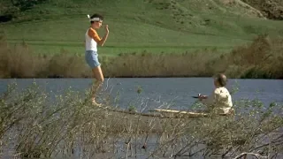 The Karate Kid (1984) - Rowboat scene