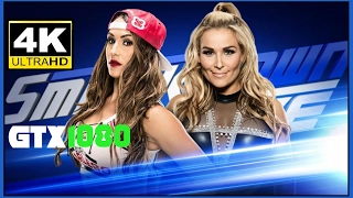 Smackdown Live Nikki Bella Vs Natalya Falls Count Anywhere