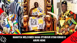 MANHYIA WELCOMES NANA OTUBOUR GYAN KWASI II, ABURI HENE