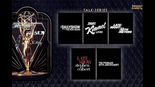 75th Emmy Nominations: Talk Series