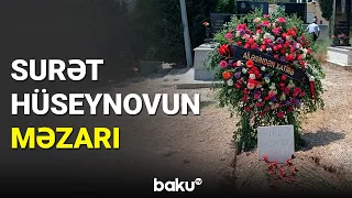 Mərhum baş nazir Surət Hüseynovun məzarı