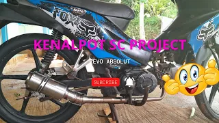 tes suara knalpot racing sc project di revo absolut #kenalpotracing #revo