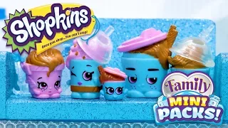 SHOPKINS Family Mini Packs S11 | Trapped in the Freezer! With The Drinky Dinks | Webisode