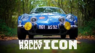 Works Rally Icon - Alpine A110