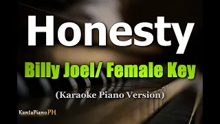 Honesty (Billy Joel) - Female Key (Piano Karaoke)