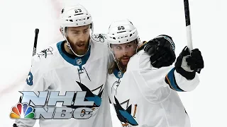 Sharks' Erik Karlsson scores controversial OT winner vs. Blues | NBC Sports