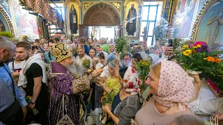 Предстоятель очолив богослужіння свята Винесення Хреста Господнього у Києво-Печерській Лаврі