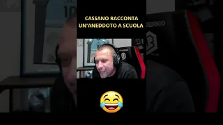 CASSANO RACCONTA UN'ANEDDOTO A SCUOLA