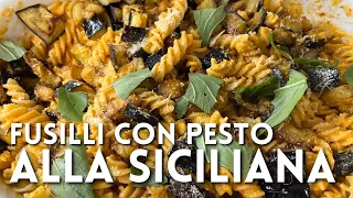 FUSILLI WITH SICILIAN PESTO by Betty and Marco - Quick and easy recipe