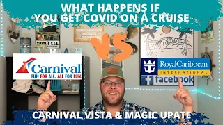 CRUISE NEWS: CARNIVAL VISTA/MAGIC UPDATE | WHAT HAPPENS IF YOU GET COVID ON A CRUISE? PRIVATE JET?