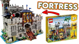 EPIC LEGO Medieval Fortress! Castle Set 31120 Alt Build