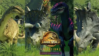 NEW HYBRIDS! Secret Species Pack Showcase | Jurassic World Evolution 2