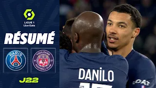 PARIS SAINT-GERMAIN - TOULOUSE FC (2 - 1) - Résumé - (PSG - TFC) / 2022-2023