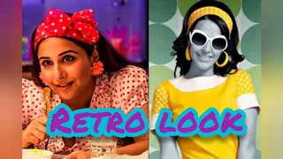 Retro look कैसे create करे | Easy way to create retro look|Art and FashionTalks | STYLING| DRESSING