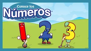 Conoce los Números "Contando" | Meet the Numbers "Counting" (Spanish Version)