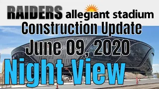 Las Vegas Raiders Allegiant Stadium Construction Update 06 09 2020