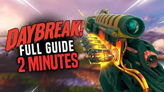 2 Minute Breakdowns | "DAYBREAK" FULL MAP GUIDE! (CUSTOM ZOMBIES)