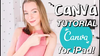 How to use the Canva app on the iPad!