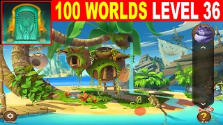 100 Worlds LEVEL 36 Walkthrough - Escape Room Game 100 Worlds Guide