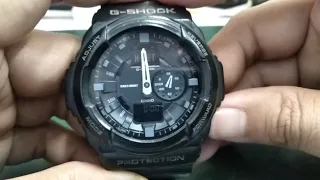 How to set time G-Shock GA-150