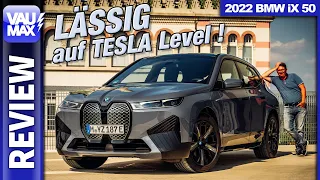 Hey Elon! BMW kann das auch! | BMW iX 50 ab 2022 Testfahrt / VauMaxTV