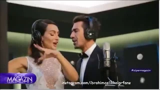 İbrahim Çelikkol & Birce Akalay Backstage from KanalD Promo 2017-2018!