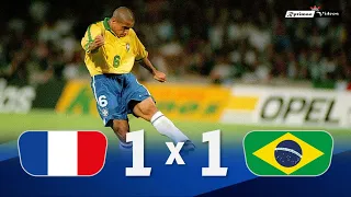 France 1 x 1 Brasil (Zidane x Ronaldo) ● 1997 Tournoi de France Extended Goals & Highlights HD