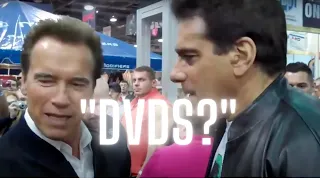 Arnold insults Louie at the 2011 Arnold Classic Expo