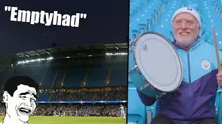 Football fans making fun of Man City for 2 minutes straight...