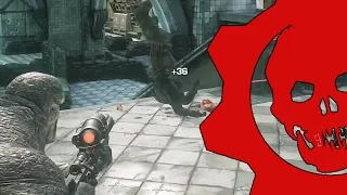 PILEDRIVER SUPERMAN? - Gears of War: Ultimate Edition - Shotty Snipes Gameplay w/ LANDAN